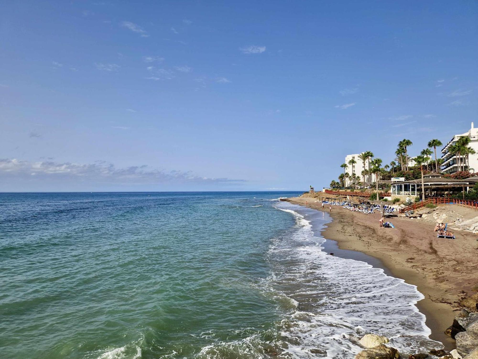 Апартаменти Sr Almirante 1ª Linea De Playa Sitio de Calahonda Екстер'єр фото